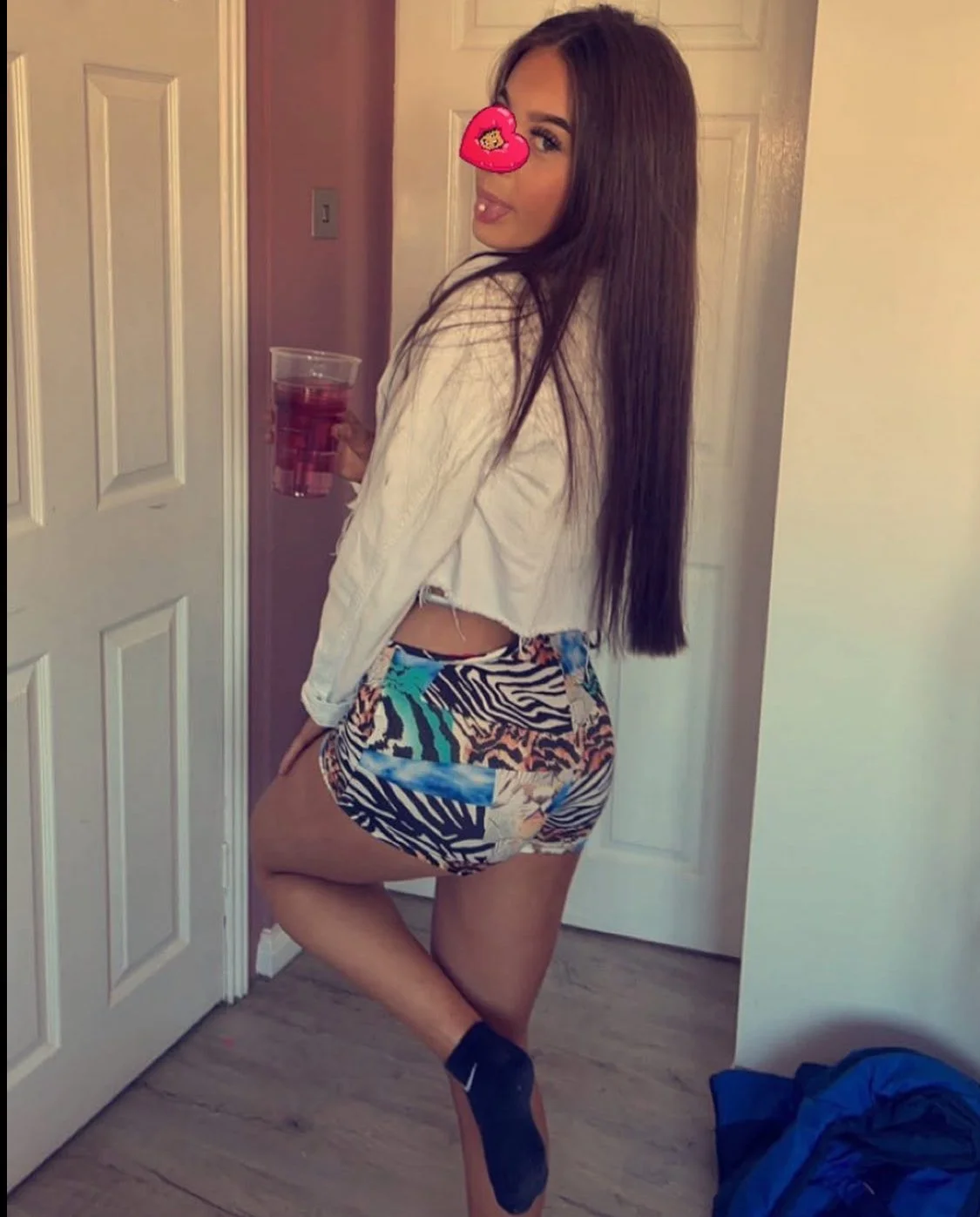 ella brunette barely legal chav teen 18 image 7