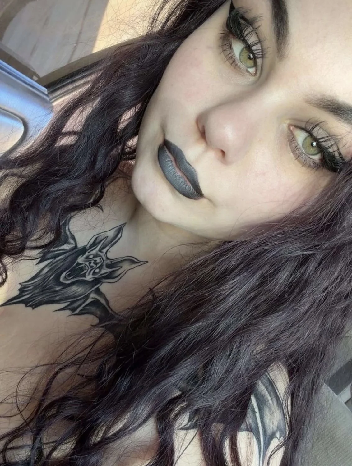 Big Titty Goth Girl Facial 🔥 image 1