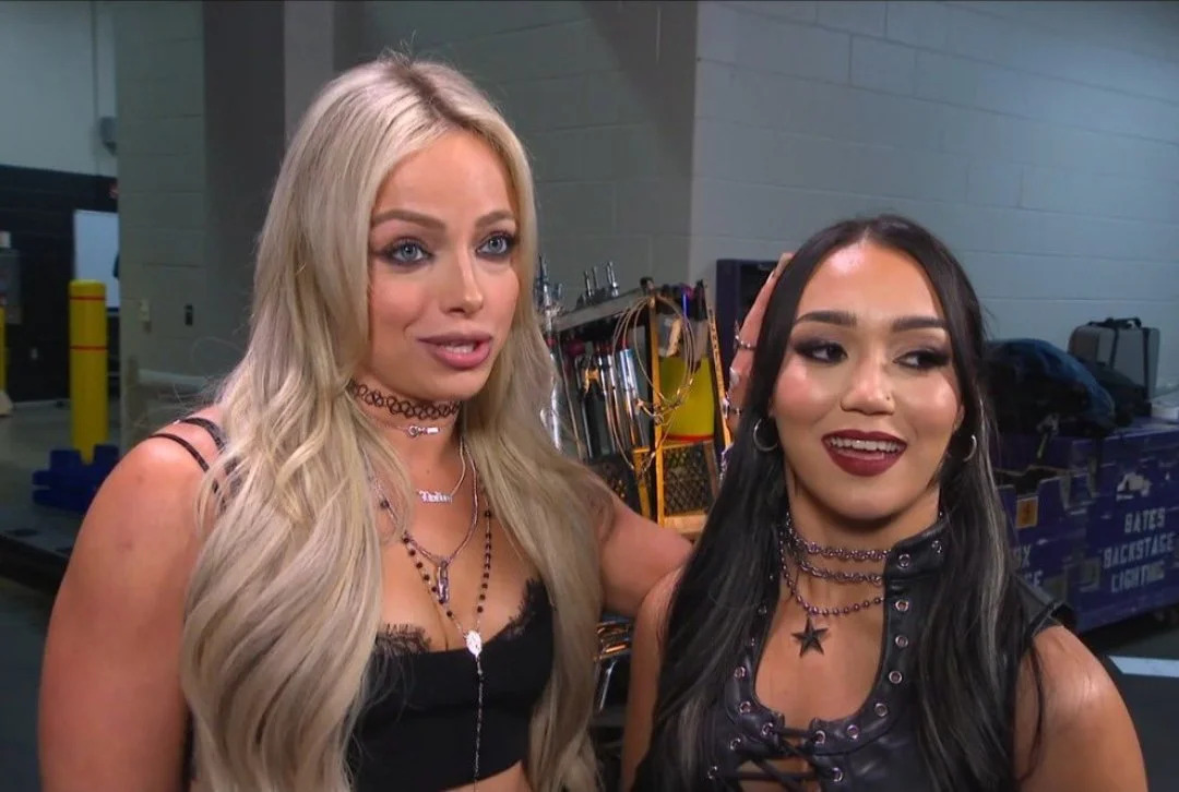 Liv Morgan and Roxanne Perez making out with each other - AI Video image 1