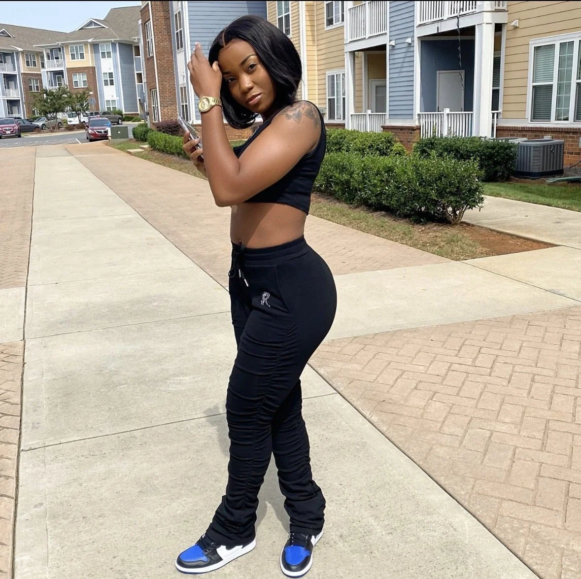 Black hot military freaky ho big booty goon bitch image 12