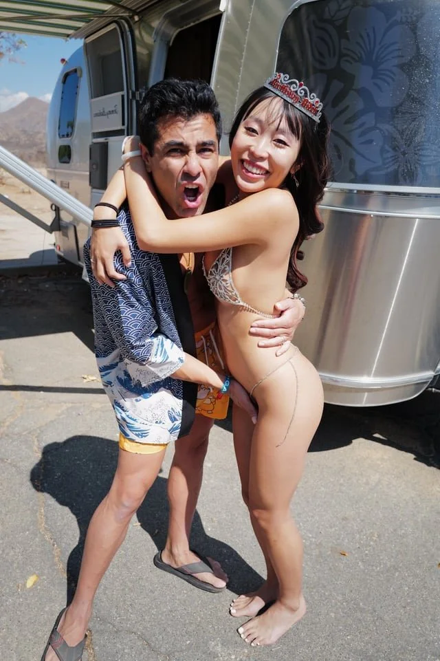 Freaky mixed Asian couples having fun at holidays 🥵🏖️🏝️🔥 image 16