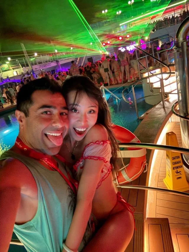 Freaky mixed Asian couples having fun at holidays 🥵🏖️🏝️🔥 image 39