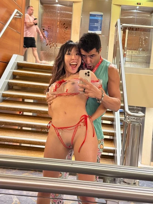 Freaky mixed Asian couples having fun at holidays 🥵🏖️🏝️🔥 image 40
