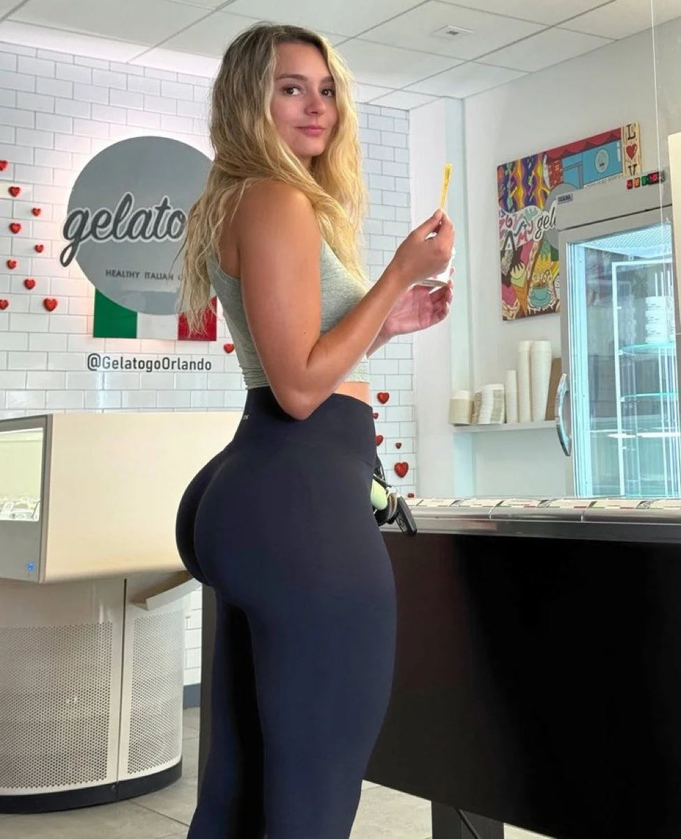 White girl with enough cake to start a bakery image 13