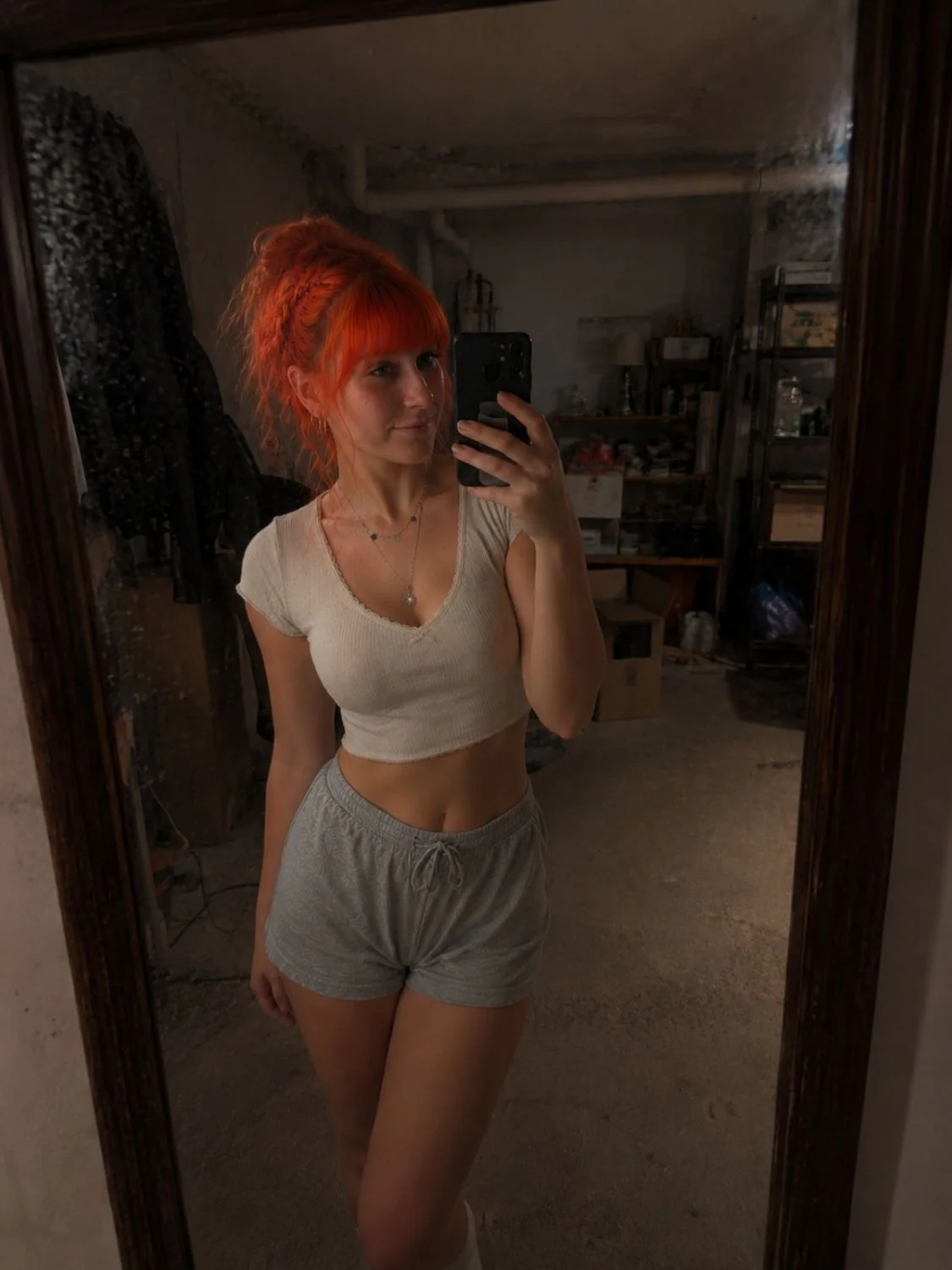 Kik slut Tiffany loves to be tribbed and get dick pics image 2