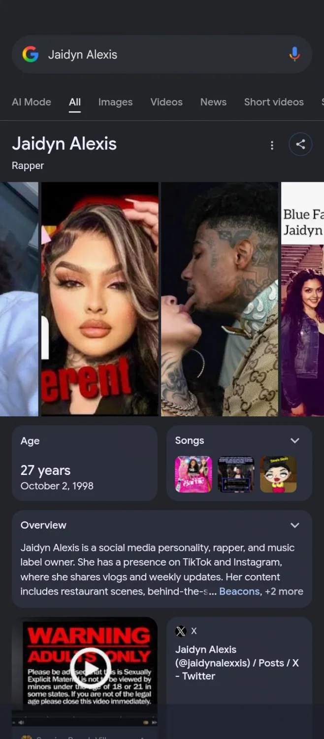 Omggg blueface posted Jaidyn Alexis sucking his road managers dick While he was in PRISON!!!! Sheesh image 3
