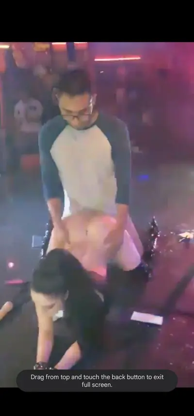 Strippers fucked on stage cover image