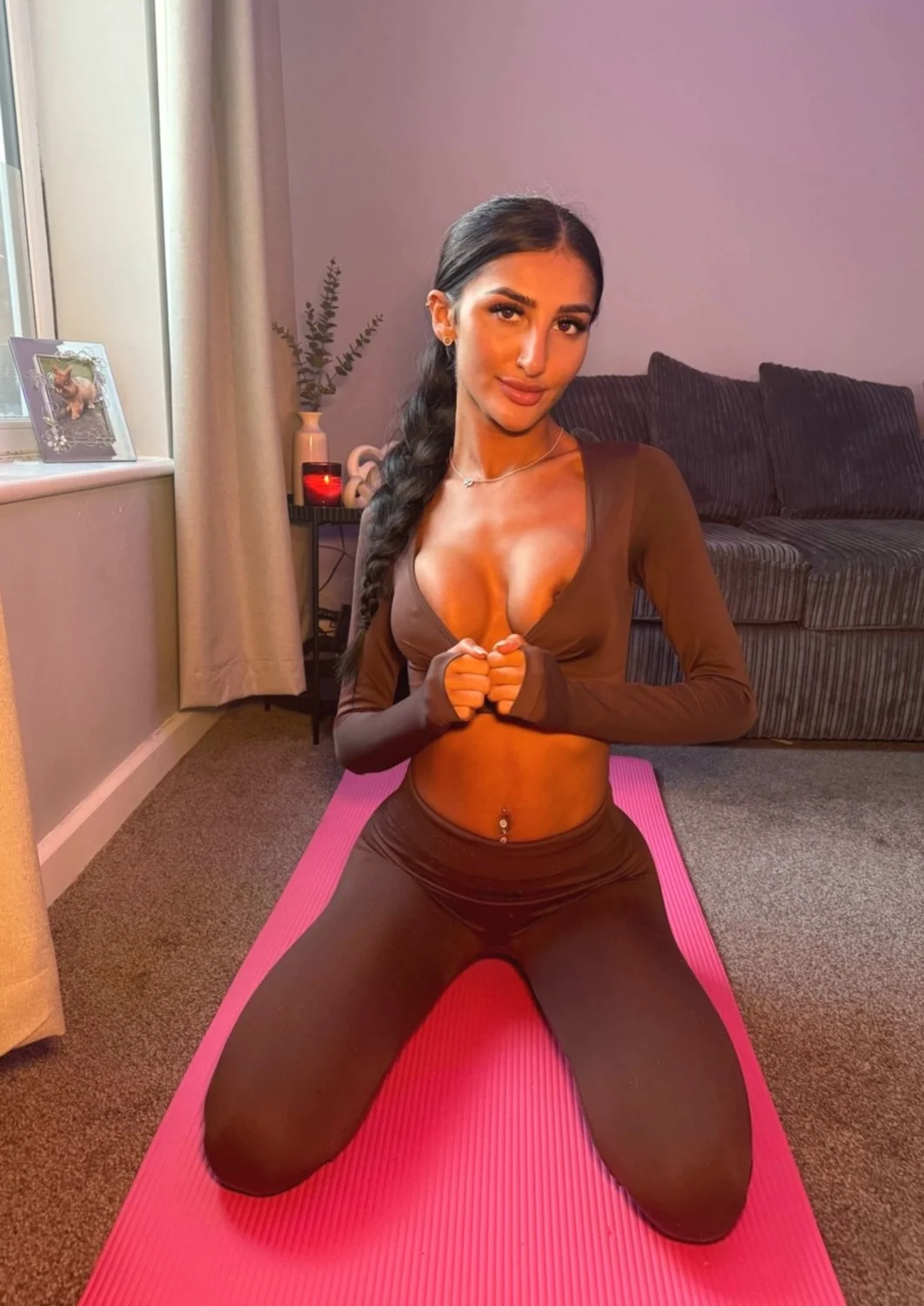 Yoga is better done with tits out image 2
