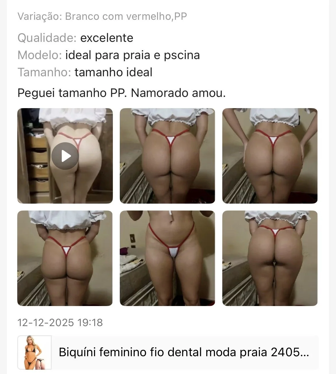 Esposa avaliada na shopee mandada por seguidor. image 6