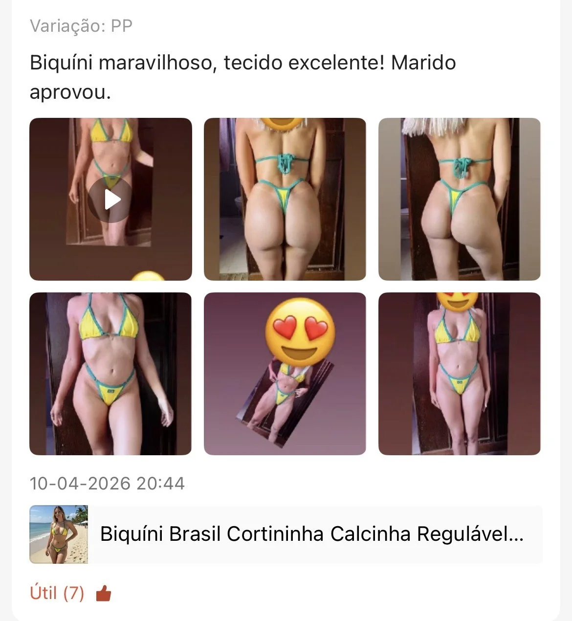 Esposa avaliada na shopee mandada por seguidor. image 7