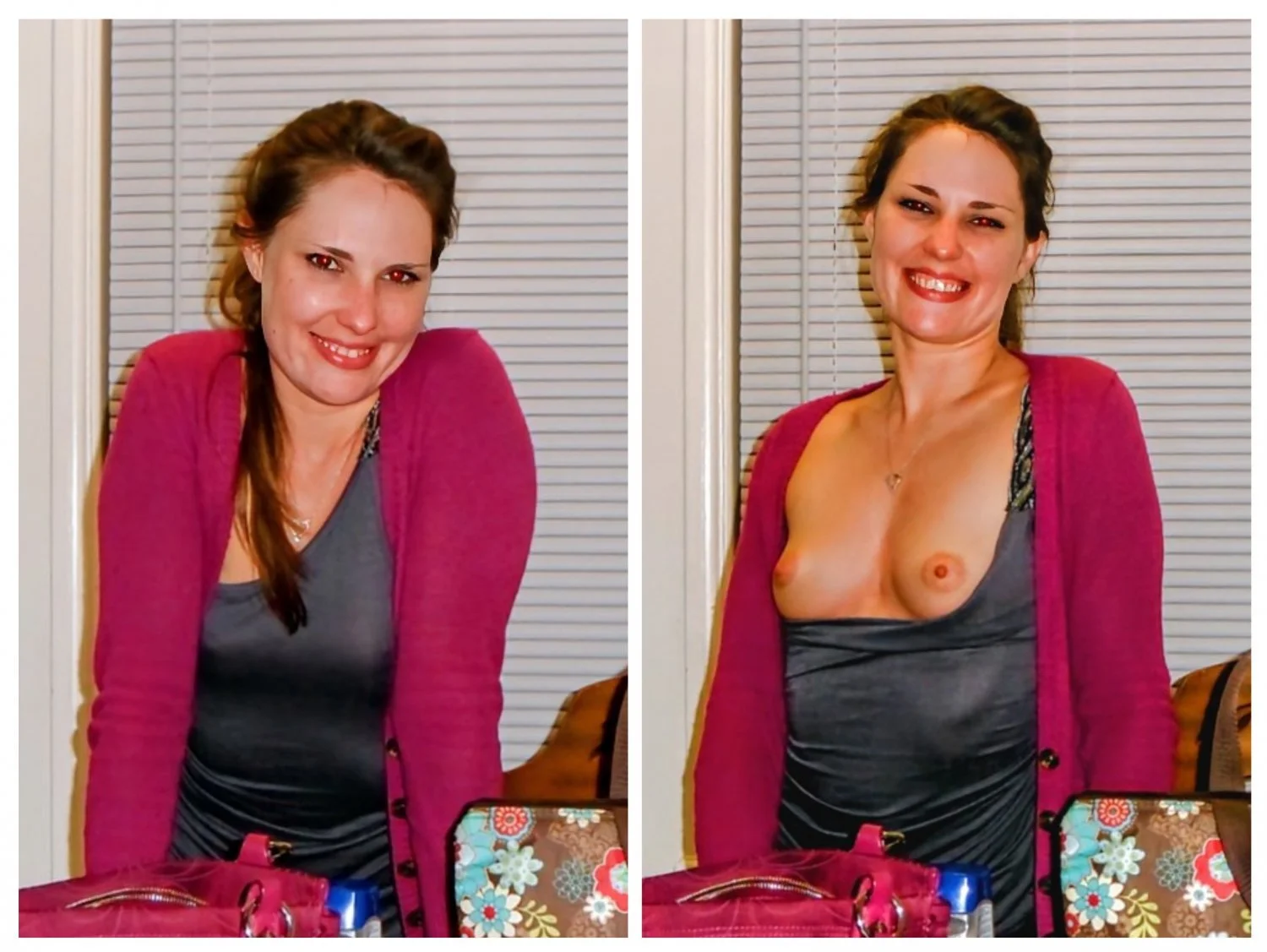 White Milf Wife With Gaping Loose Torn Ruined Saggy Blown Out Pussy image 15