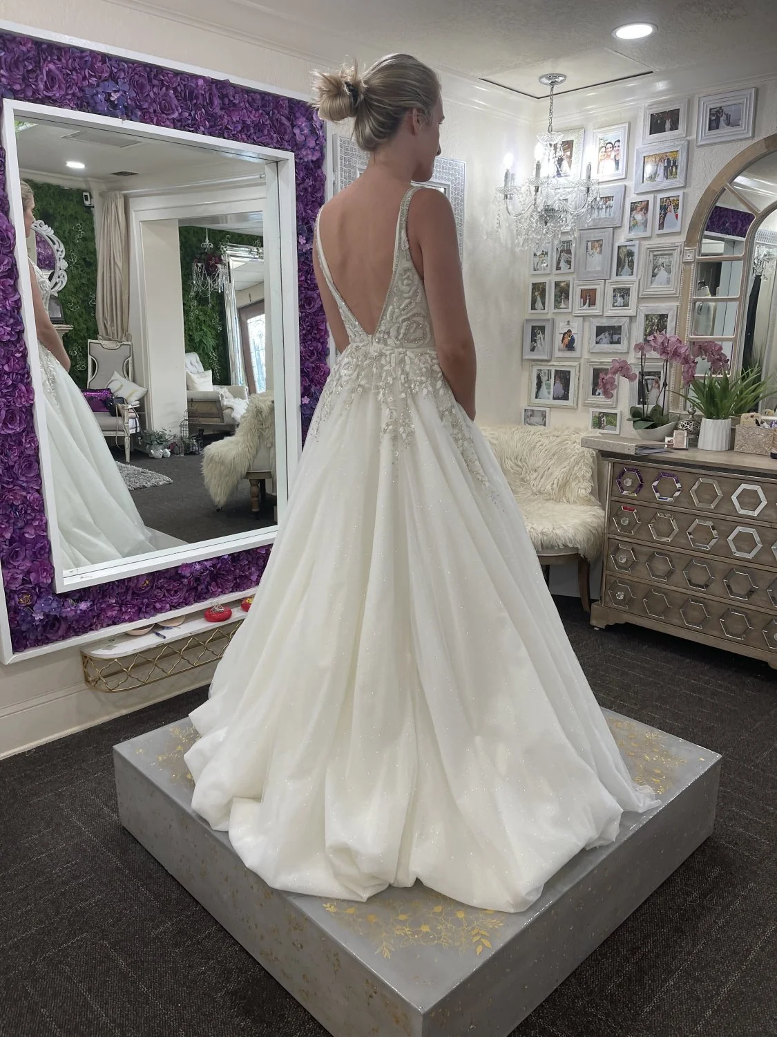 Pretty Bride likes to ride image 3