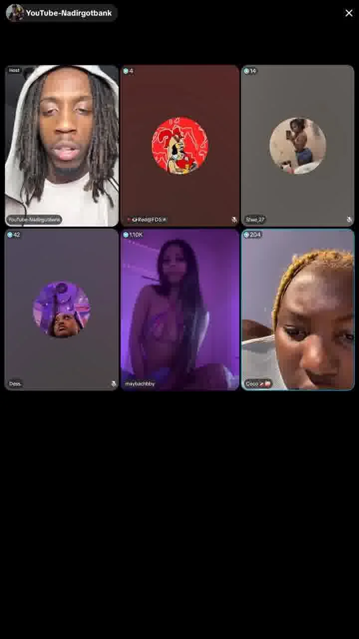 tiktok live m4yb4chbby group twerk image 2