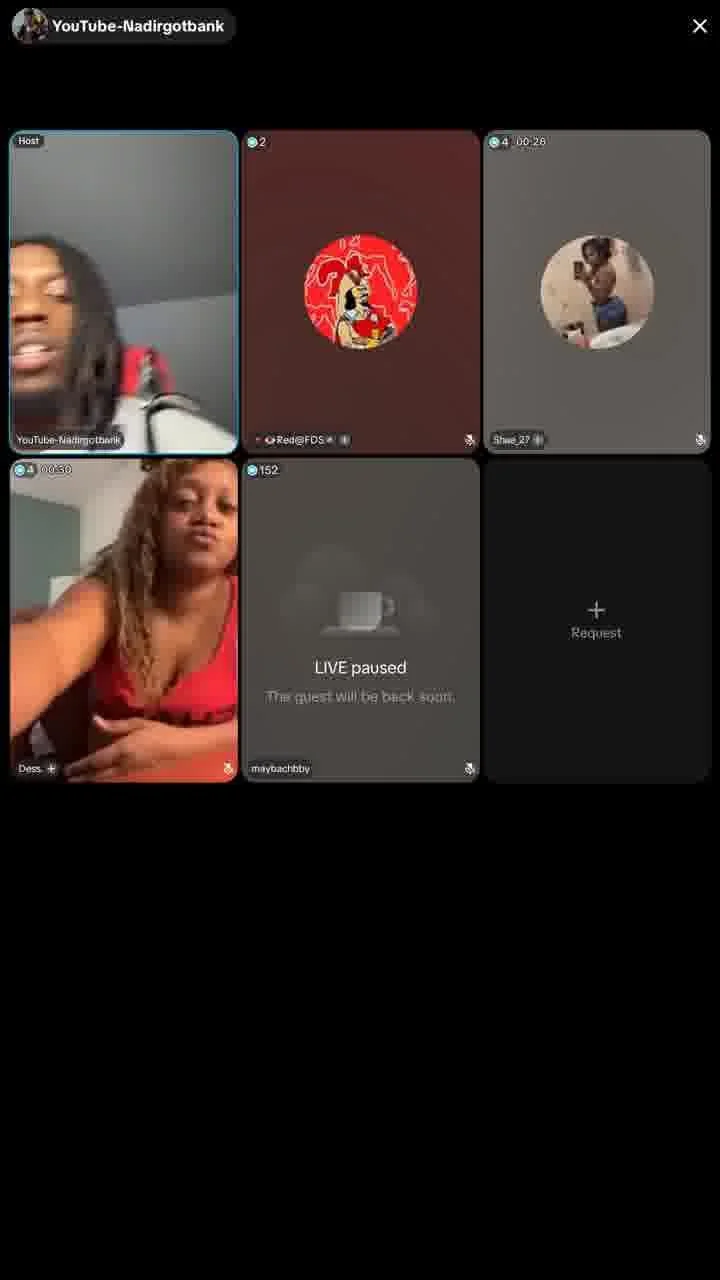 tiktok live m4yb4chbby group twerk image 3