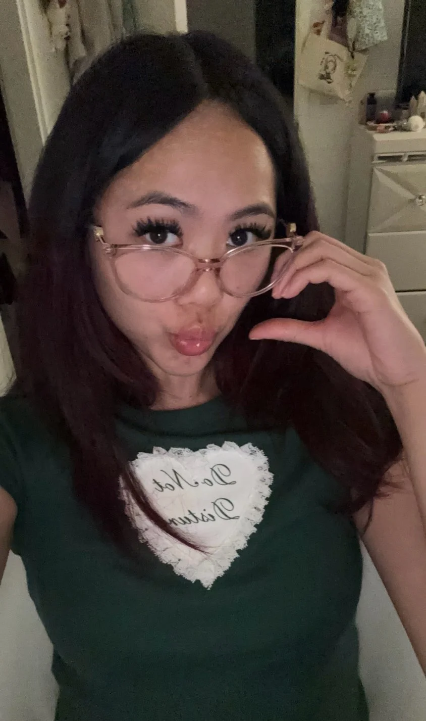 Leaked Asian Savannah blowjob masturbate leaking wet main image