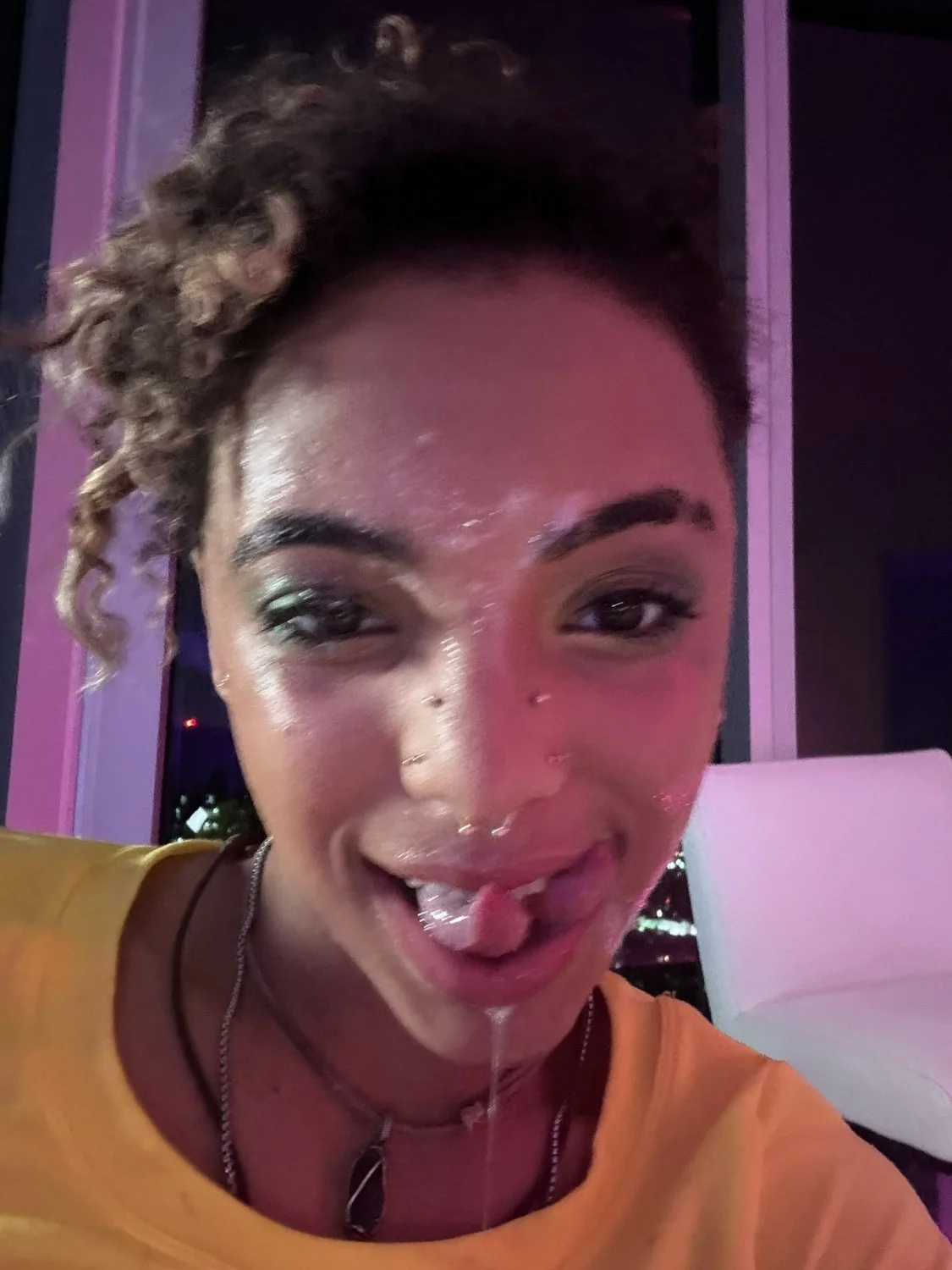 Zerella Skies cum covered image 11