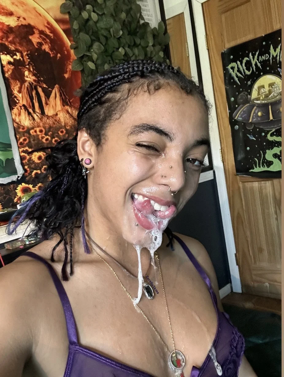 Zerella Skies cum covered image 17