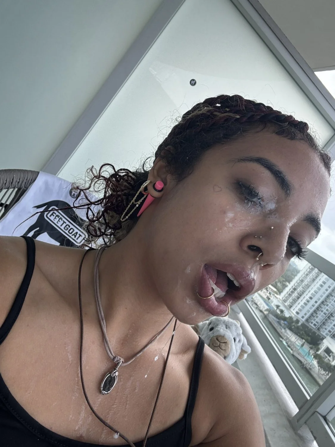 Zerella Skies cum covered image 20