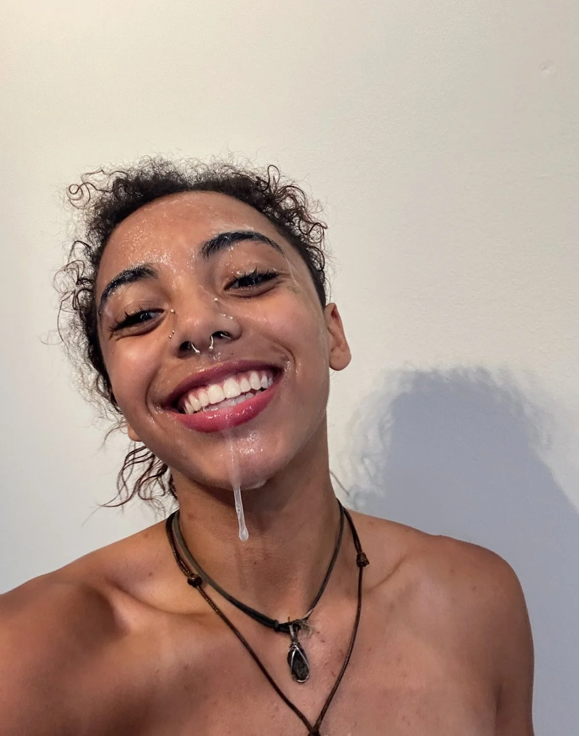 Zerella Skies cum covered image 30
