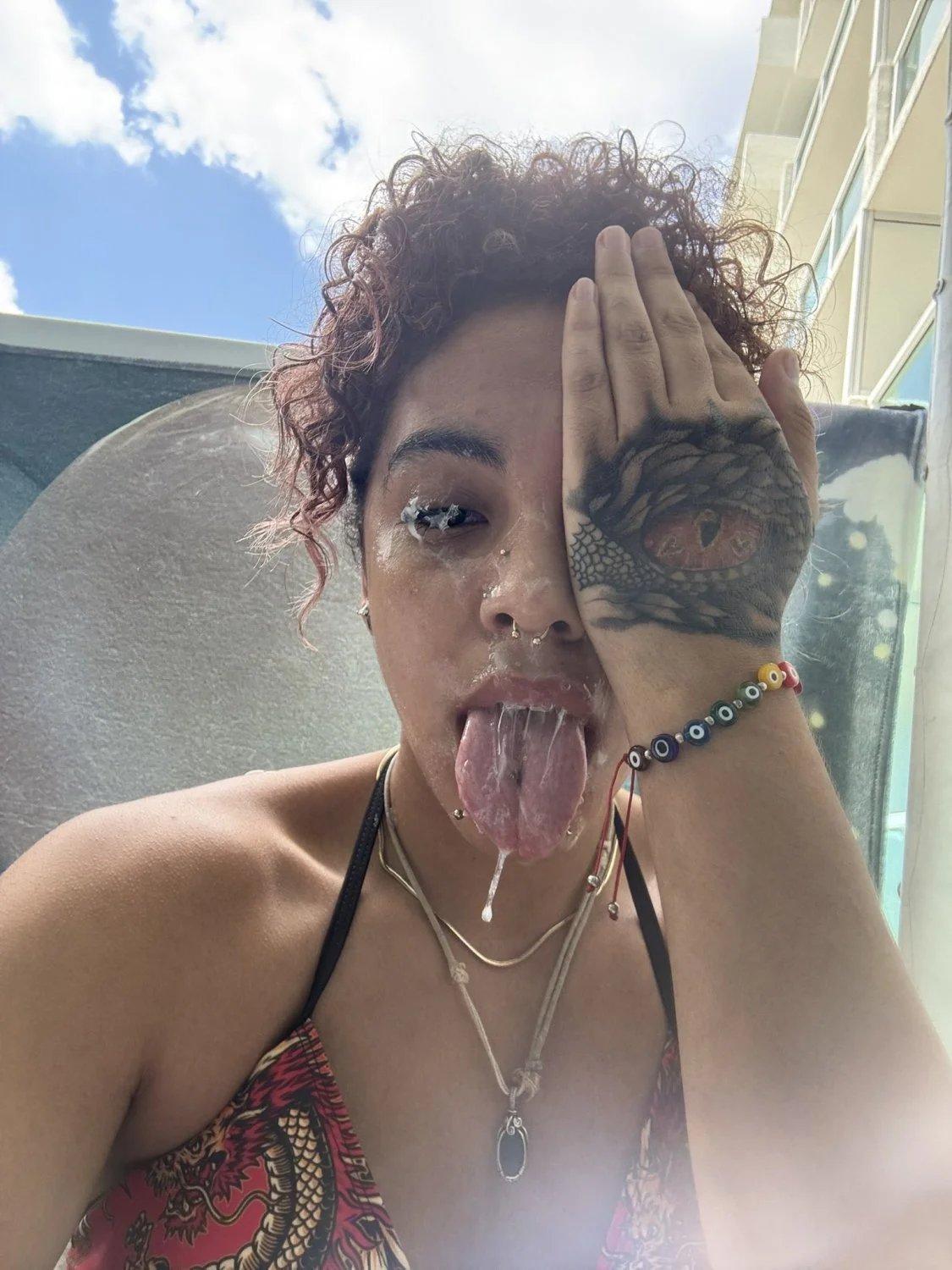 Zerella Skies cum covered image 34