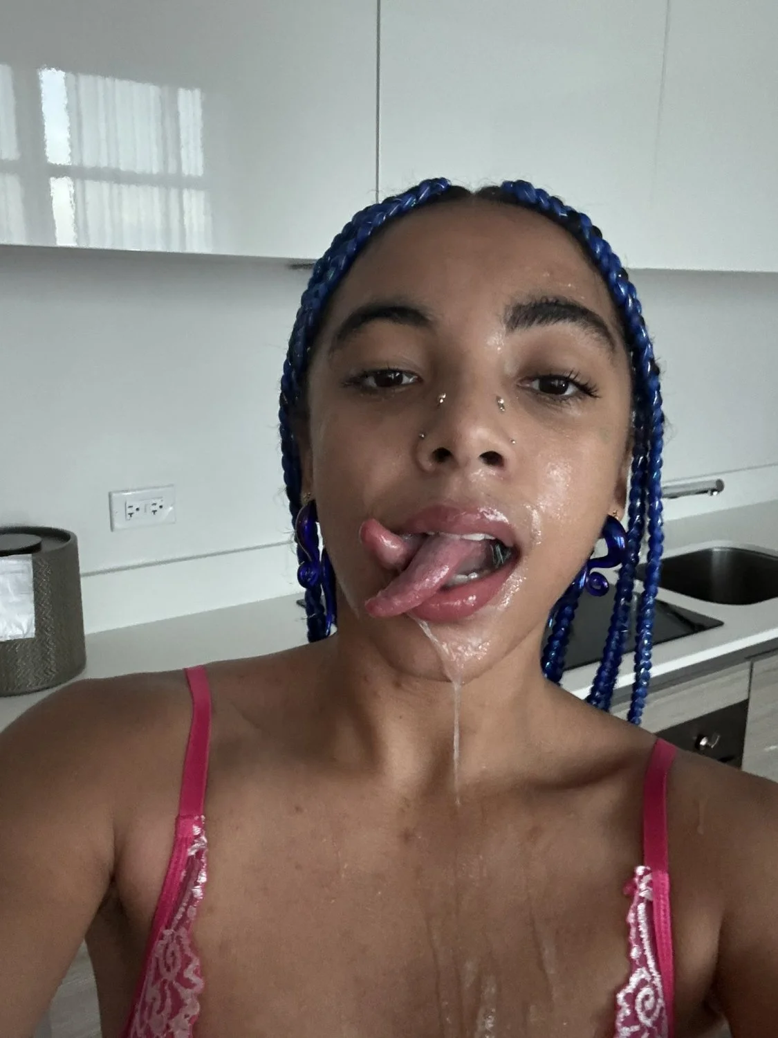 Zerella Skies cum covered image 45