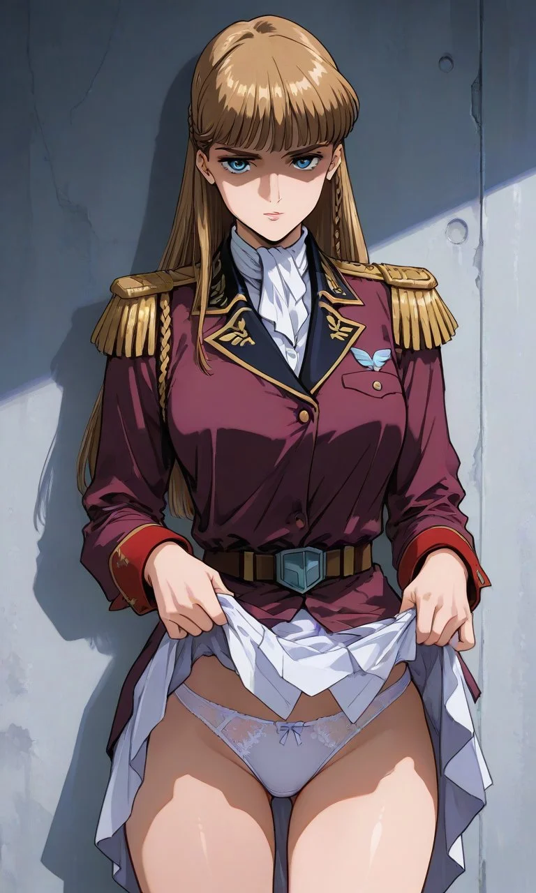 [Gundam Wing] Relena shows off her panties image 2