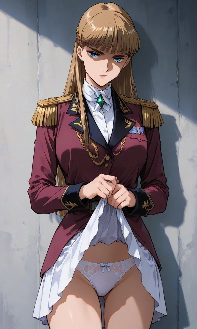 [Gundam Wing] Relena shows off her panties image 3