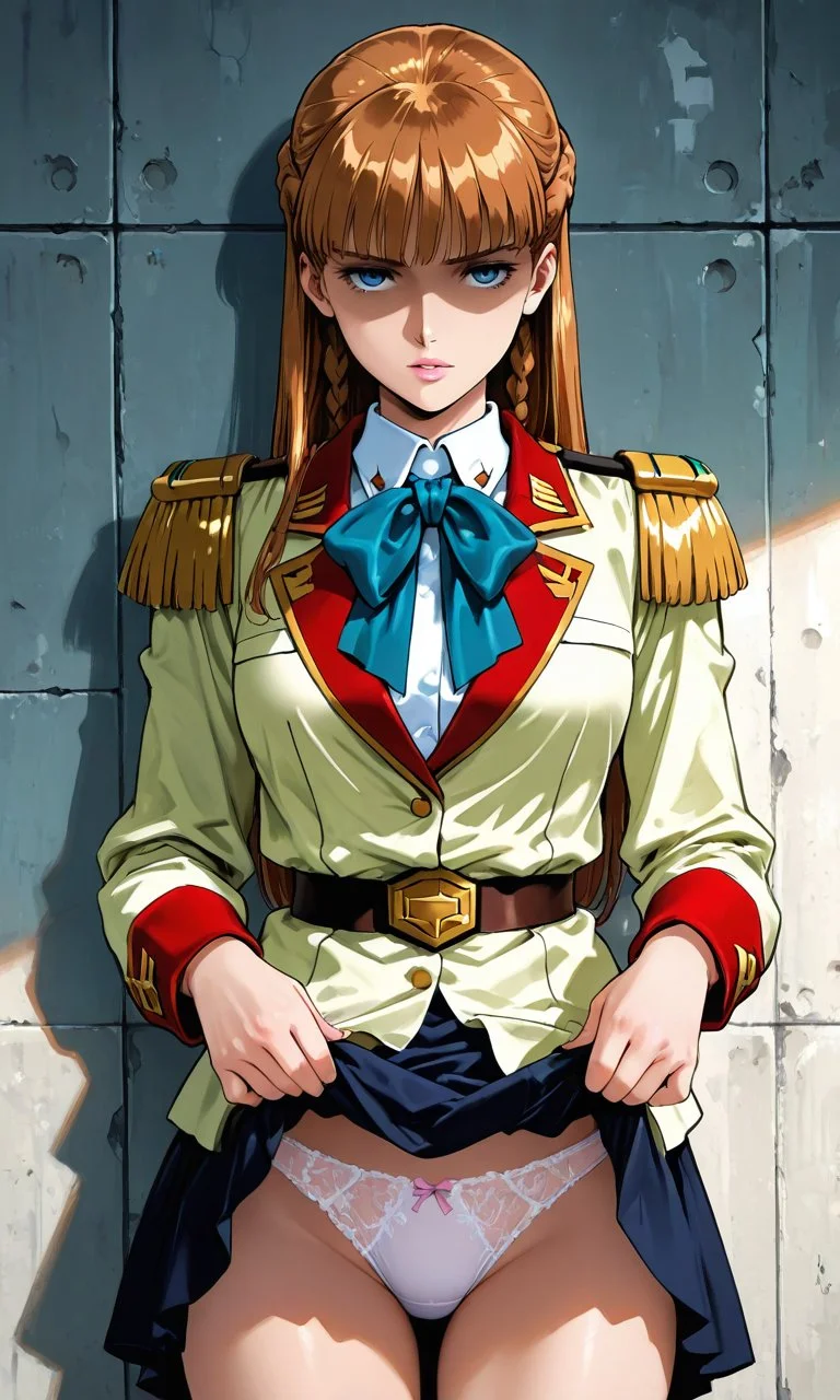 [Gundam Wing] Relena shows off her panties image 6