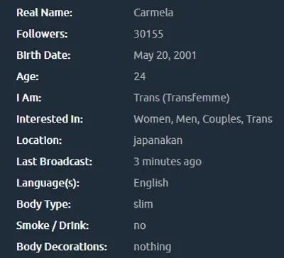 Carmela (Cute Trans) cover image