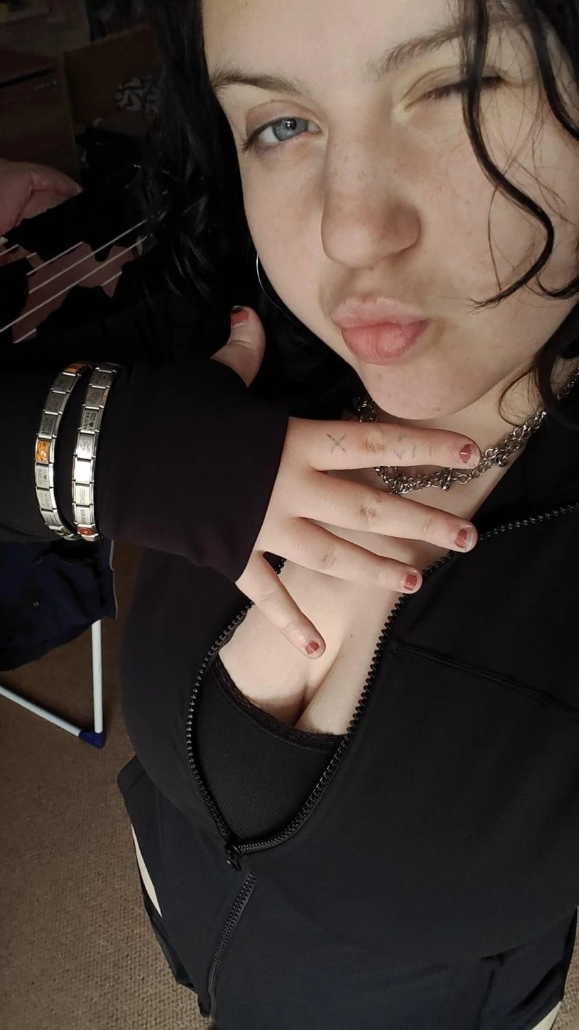 Come check out Veronika a chubby little whore who’s nothing good but for us to cum to image 16
