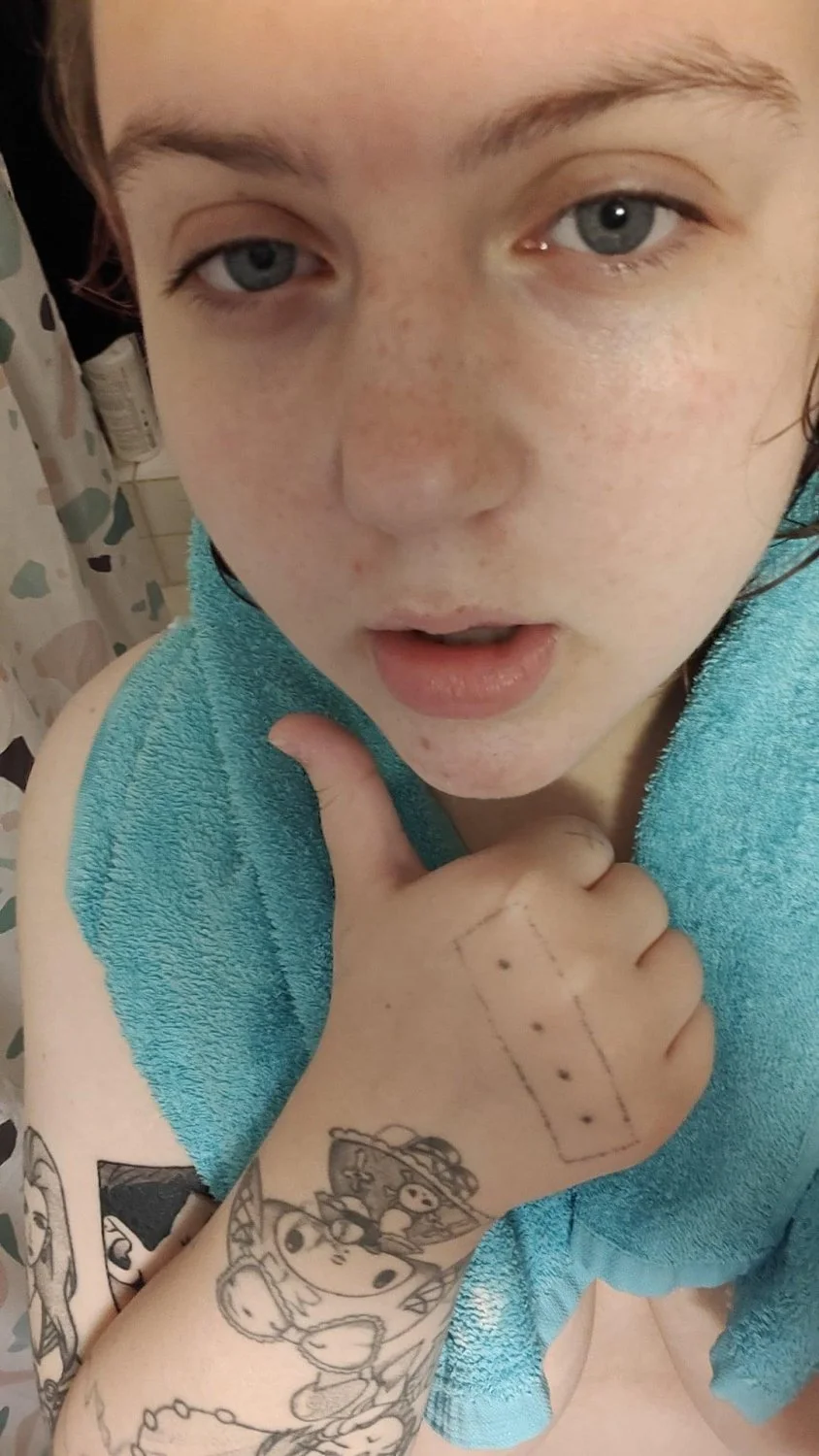 Come check out Veronika a chubby little whore who’s nothing good but for us to cum to image 23