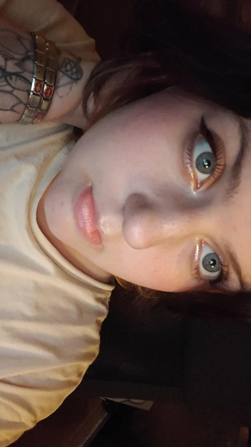Come check out Veronika a chubby little whore who’s nothing good but for us to cum to image 27