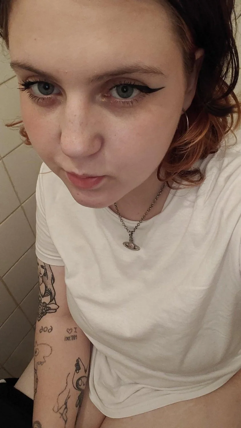 Come check out Veronika a chubby little whore who’s nothing good but for us to cum to image 34