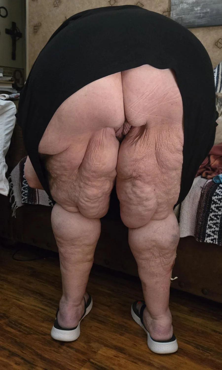 Bbw saggy big belly hotwife image 6