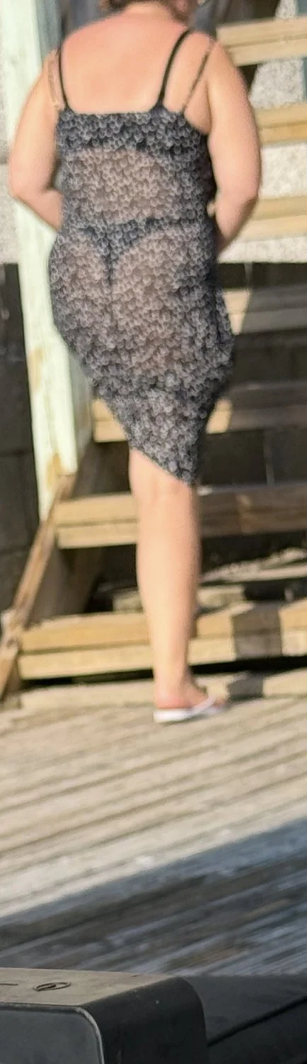 Sexy Mum see through Dress image 4