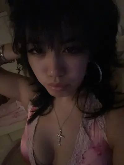 cute asian teen loves showing her petite body cover image