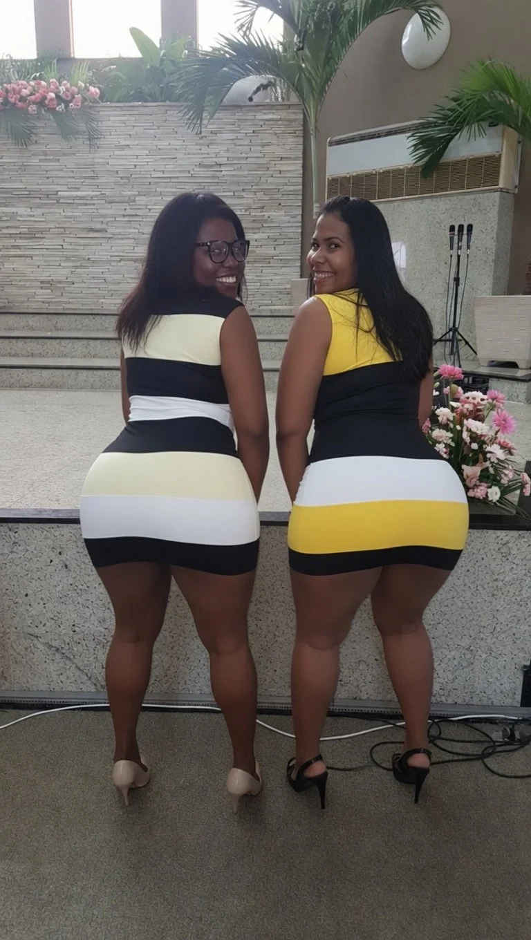 Milf negra e suas duas filhas no culto da ordenha. Parte 1. TABOO - AI - IA - CHURCH image 25