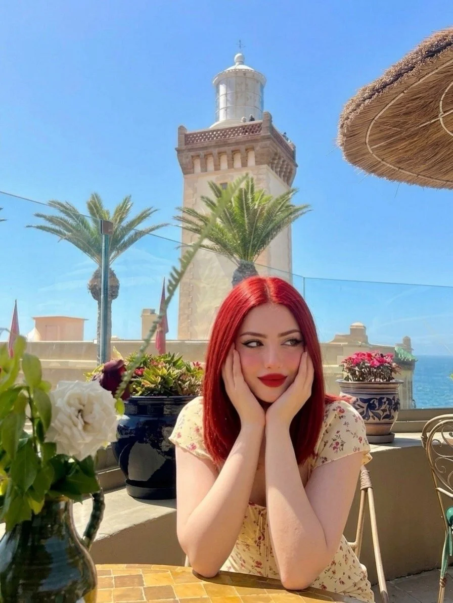 Sexy feet of redhead slut image 1