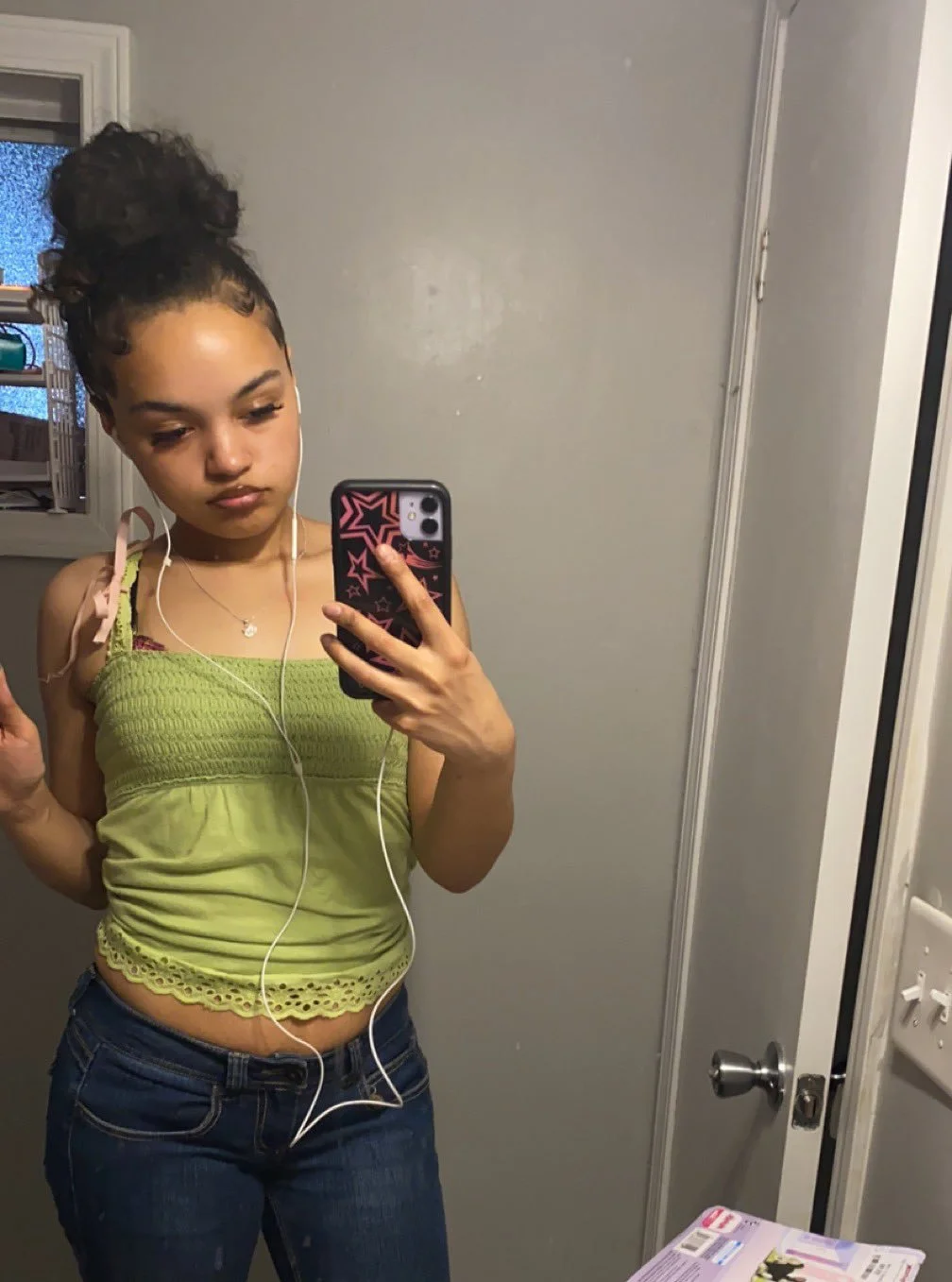 Lil lightskin petite ebony freak image 9