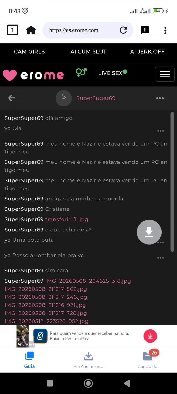 Um seguidor meu me pediu pra vazar a esposa dele Cristiane loira vagabunda puta de corno manso image 9