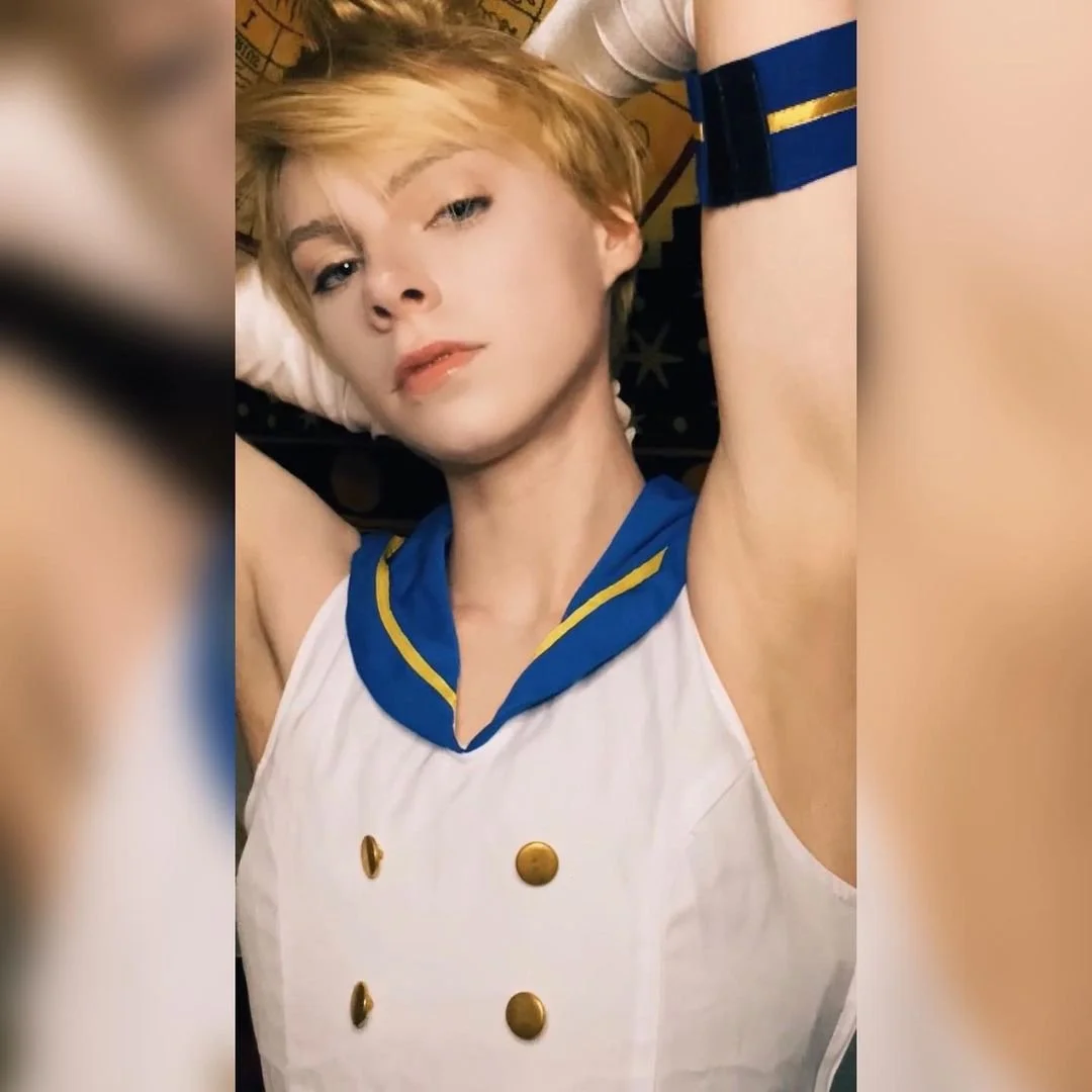 Polish Kkatyonak Femboy Cosplayer Tik Tok #2 image 19
