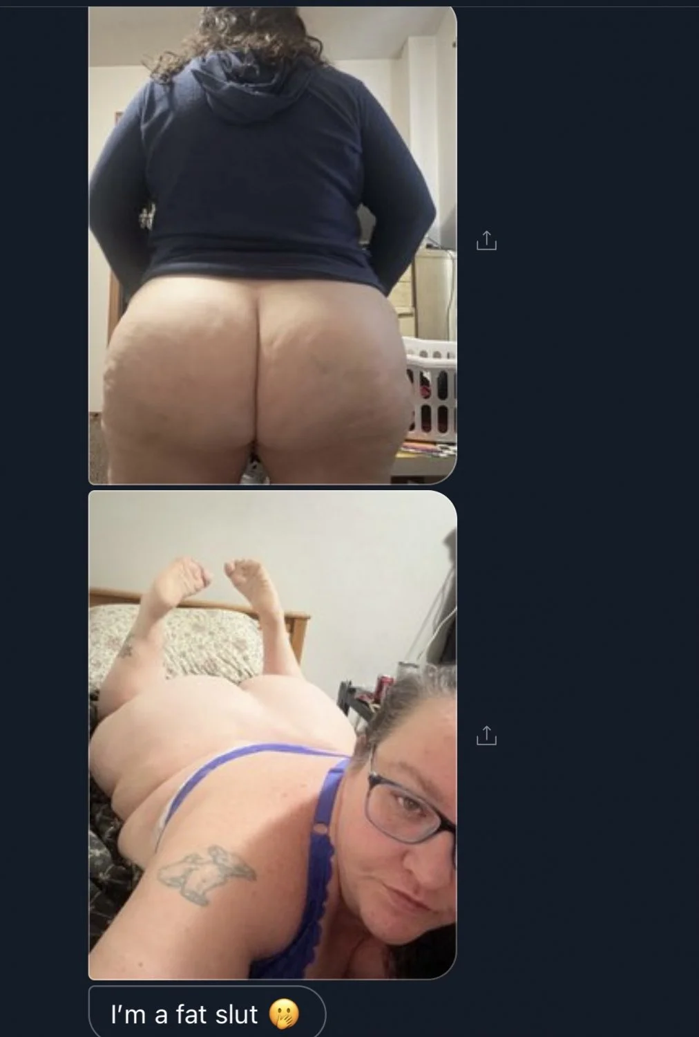 Pig slut is waiting for her pt 2.She loves it when your rough on her and abuse her.comment if u want image 5