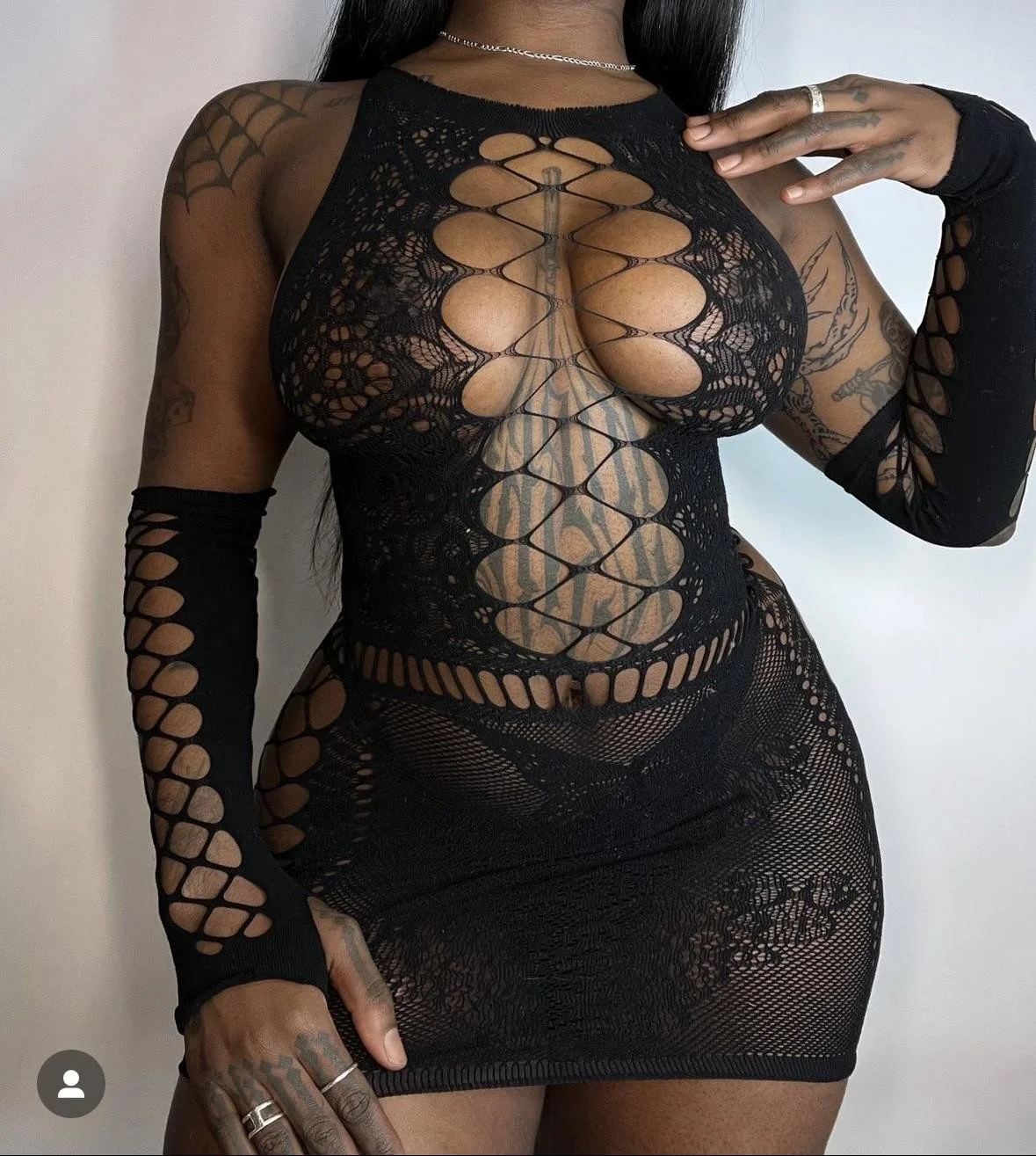 Kinky Black Goth image 4