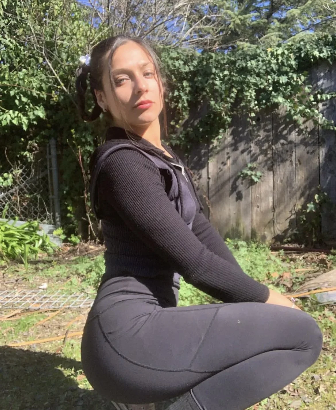 Sexy white teen tease image 3