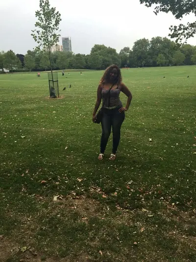 Christelle is acting like a slut.. One of the biggest ass I have seen in my life cover image