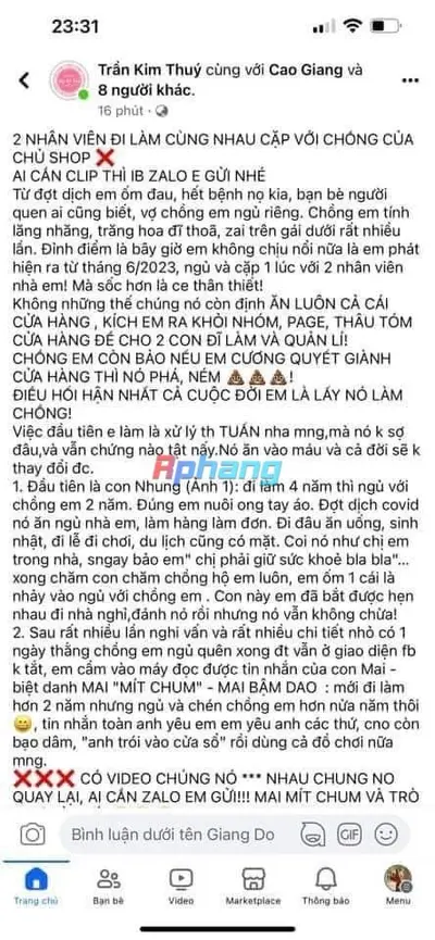 NHân viên ngủ vói chồng sếp cover image