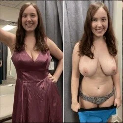 Dressed undressed image 2