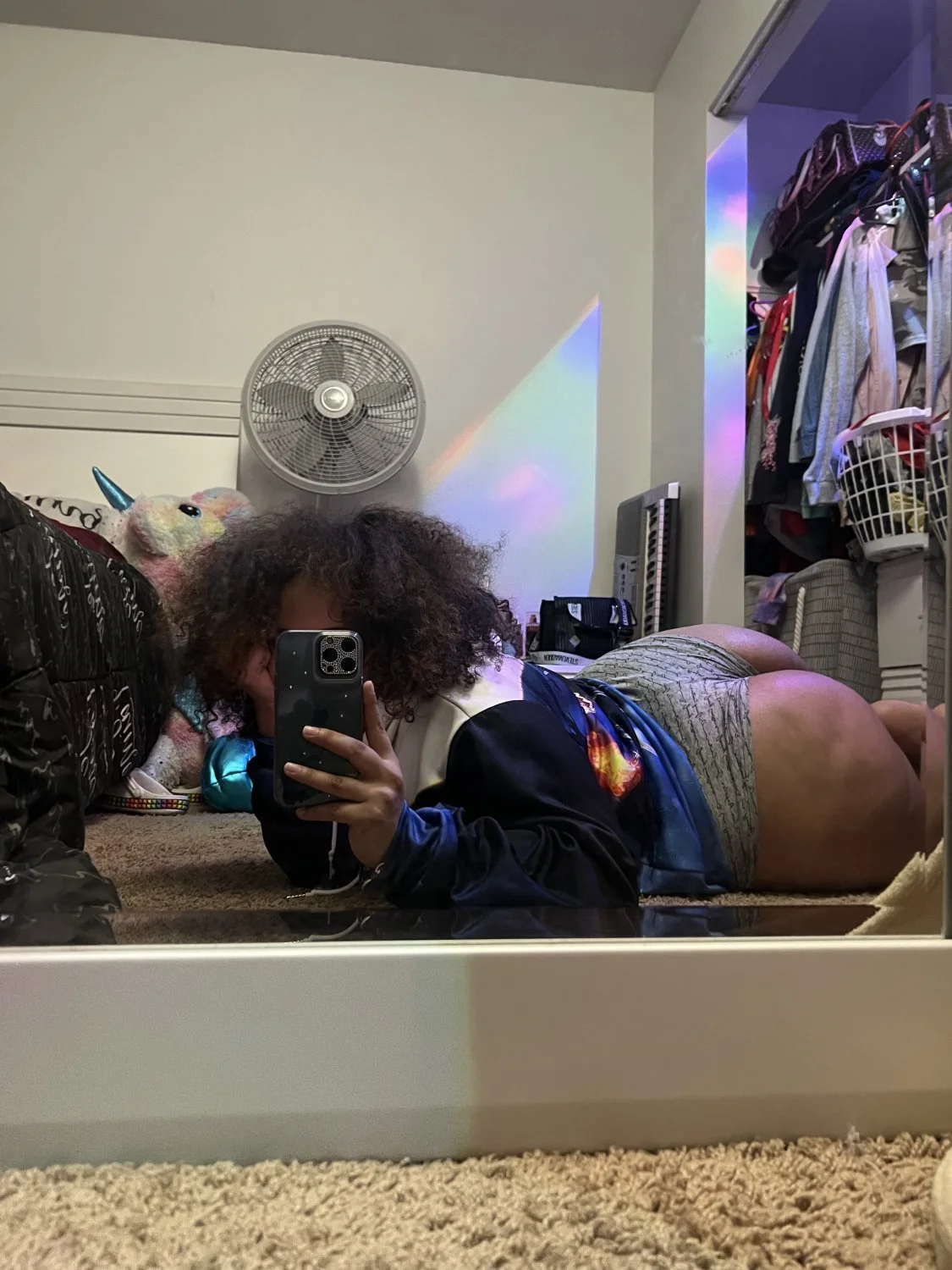 Thick freak with curly hair image 9