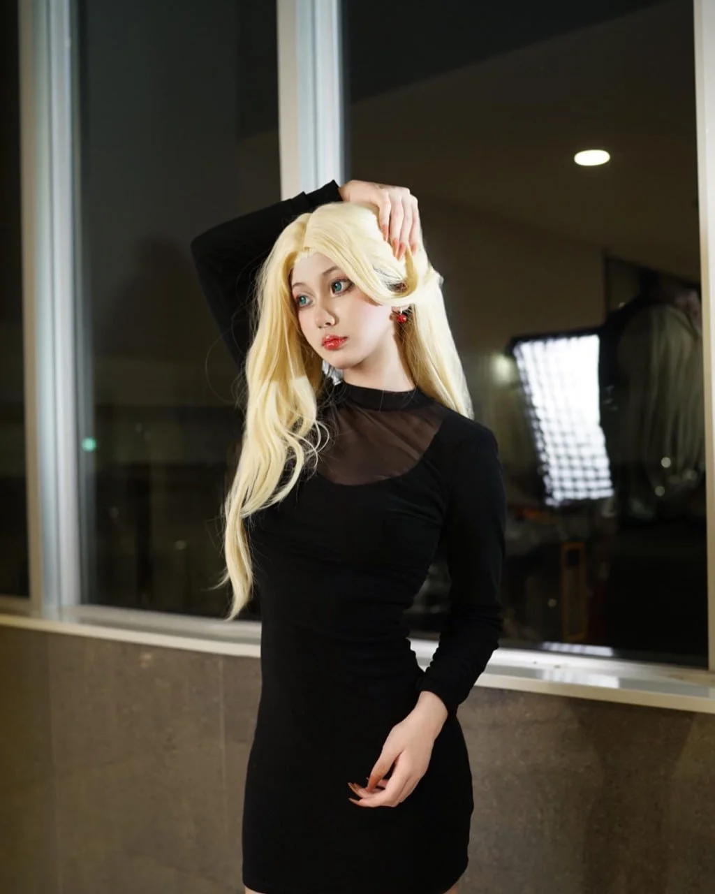sexy naive cosplayer friend image 10