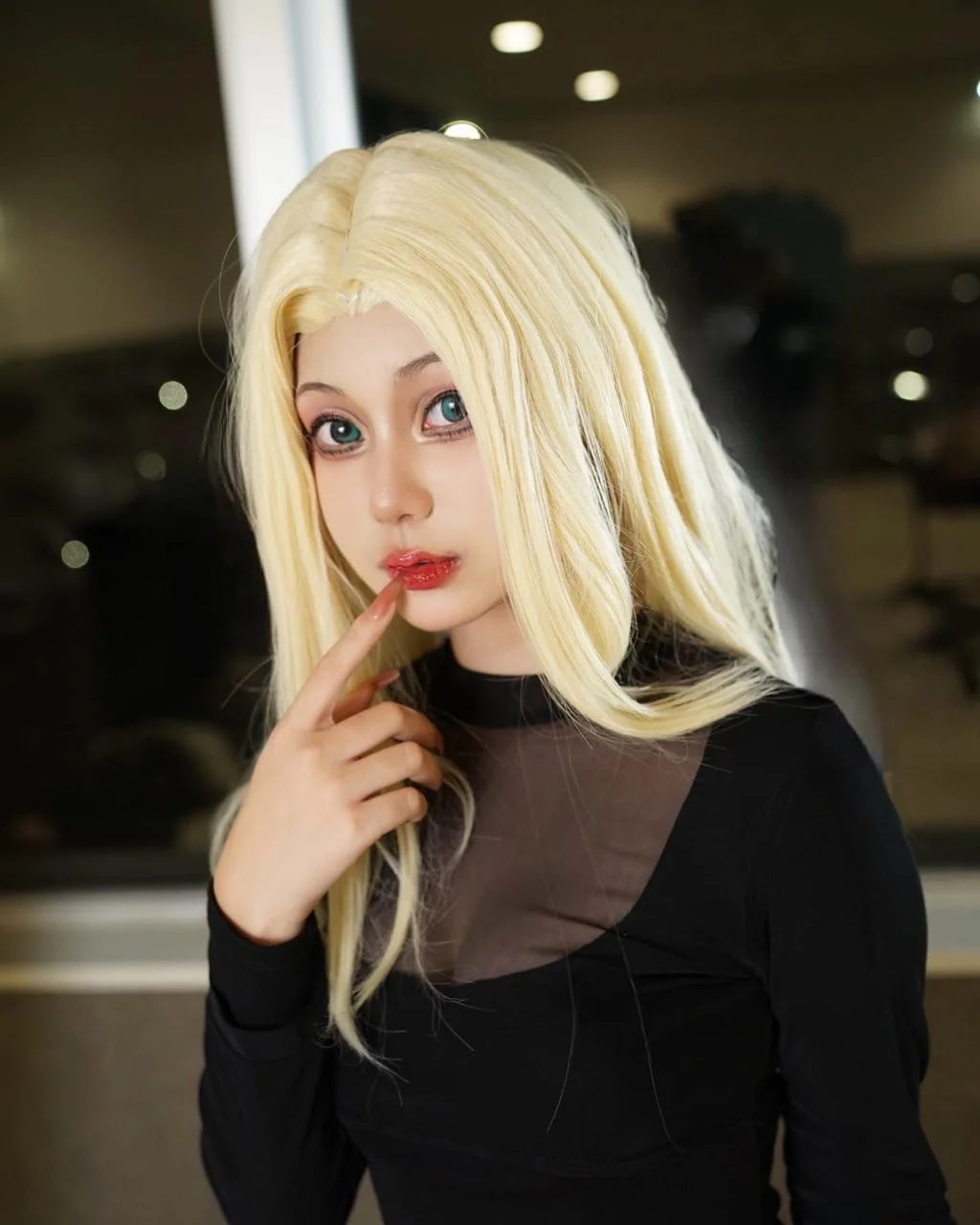 sexy naive cosplayer friend image 13